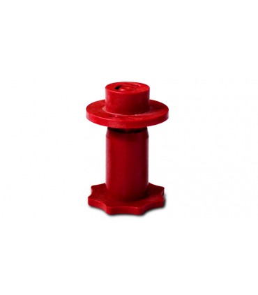 Location set nut & bolt -   43 mm. Red