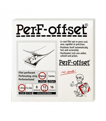 PERFOFFSET 12 Papel 1,83m S/C
