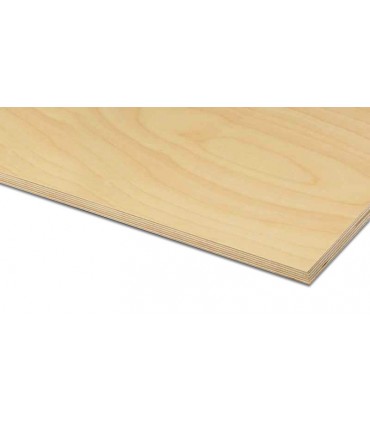 BIRCH TRANSPARENT 15 x 1250 x 2500  (3.125 m2)