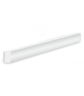 Perfil Slot Rubba 60º Blanco. 10 x 3mm