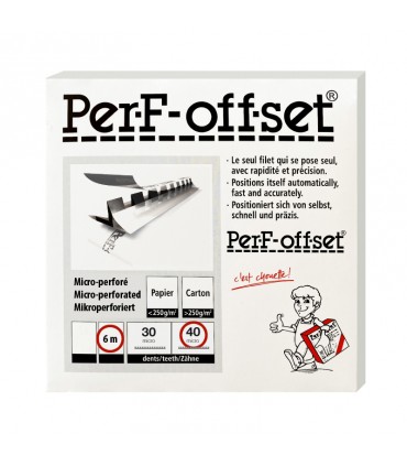 MICROPERF 40 dientes (6m)