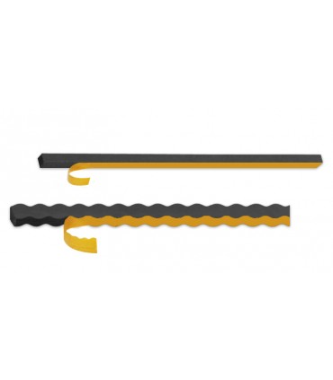 NovaFlex Strips 3 x 40 x 1000mm Adh.Black