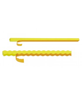 PolyFlex Caja 25º Amarillo Tira 7x7 x1000mm Adh.